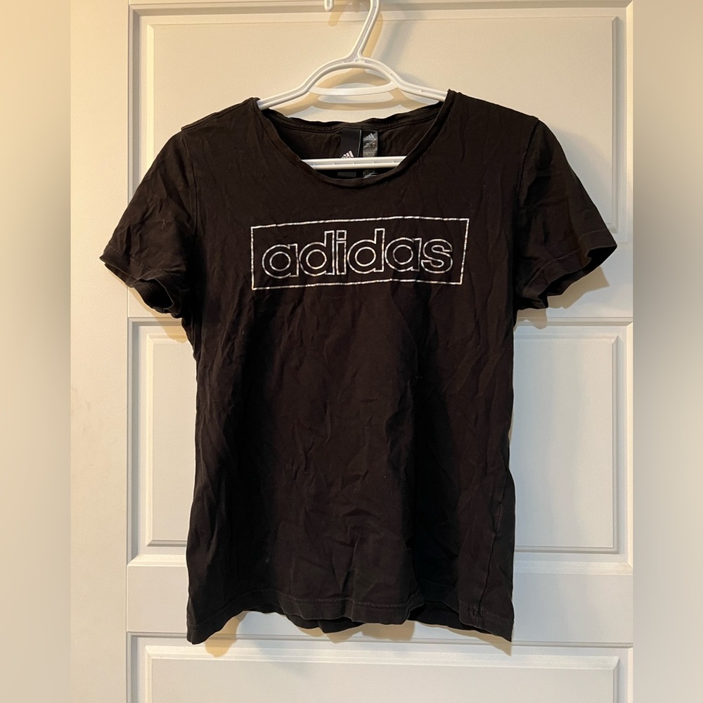 🌸3 FOR 5🌸 Adidas black tank top